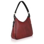 Leather Hobo Shoulder Bag for Women