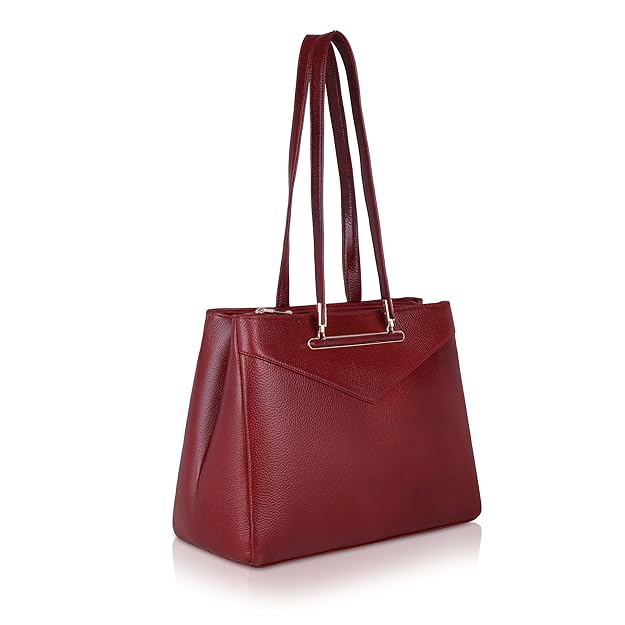 Women’s Genuine Leather Tote Satchel